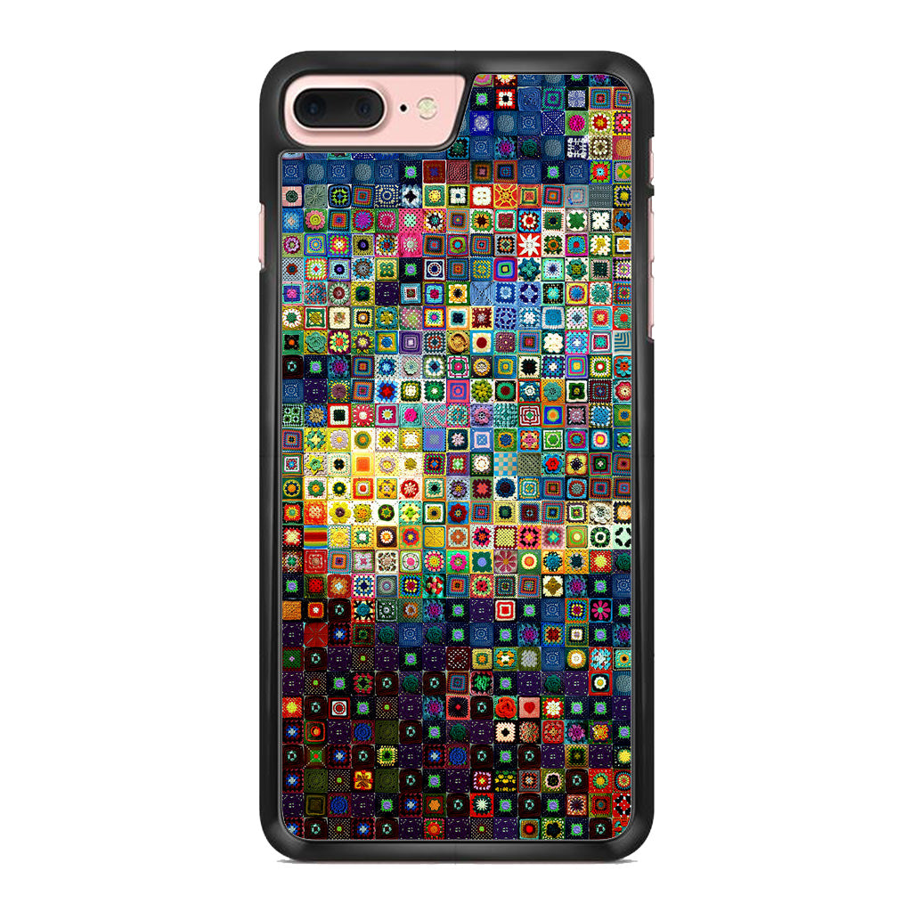 Starry Night Tiles iPhone 7 Plus Case