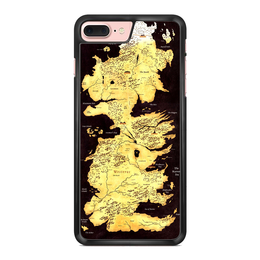 Westeros Map iPhone 7 Plus Case