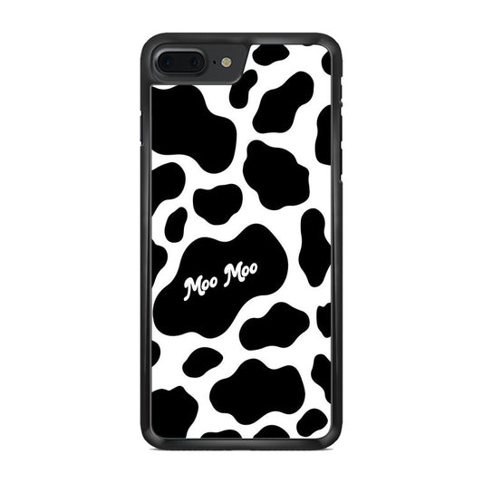 Moo Moo Pattern iPhone 8 Plus Case