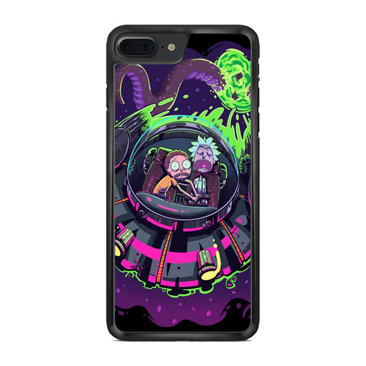 Rick And Morty Spaceship iPhone 8 Plus Case