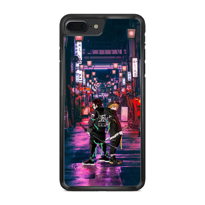 Tanjiro And Zenitsu in Style iPhone 8 Plus Case