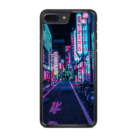 Tokyo Street Wonderful Neon iPhone 8 Plus Case