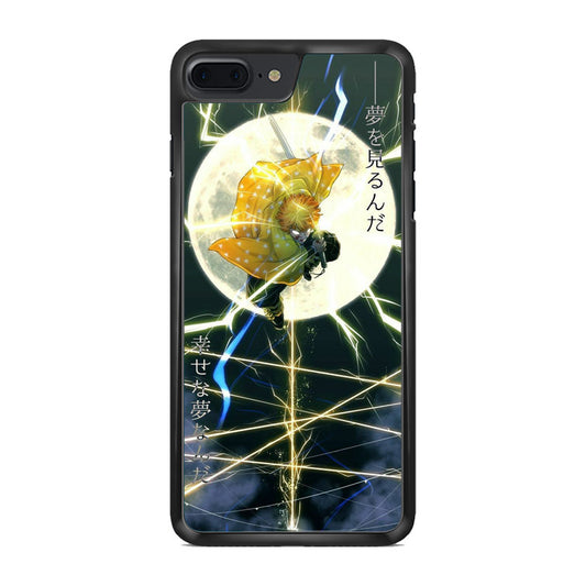 Zenitsu Demon Slayer iPhone 8 Plus Case