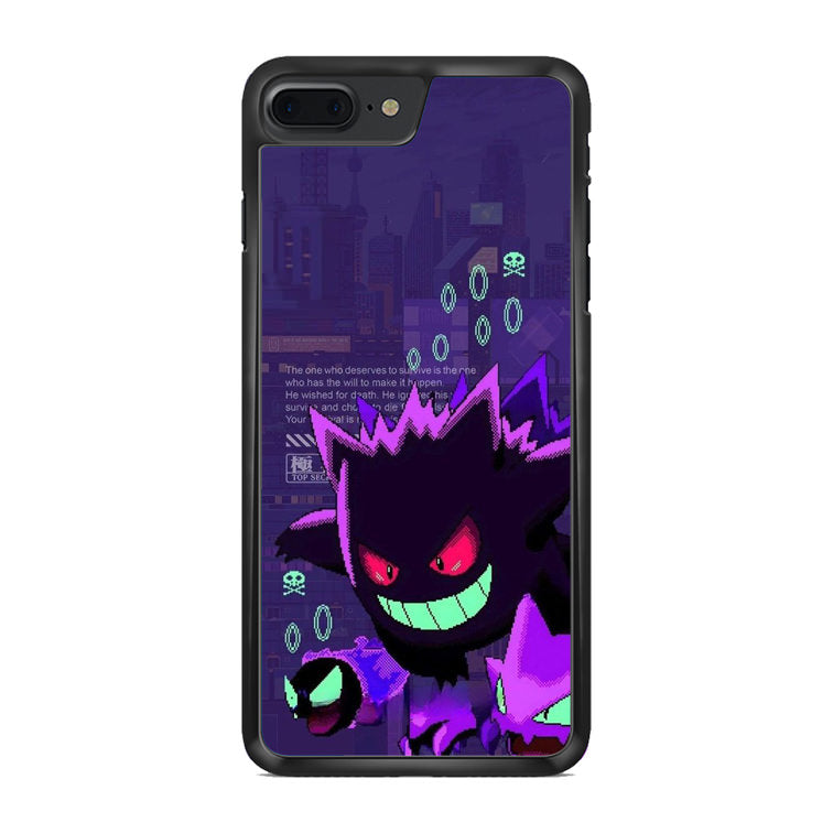 Gengar Pixel Art iPhone 7 Plus Case