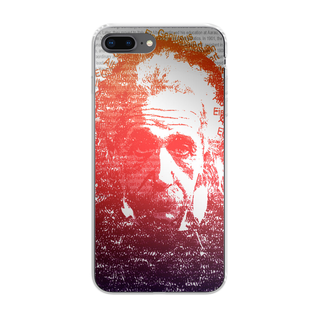 Albert Einstein Art iPhone 8 Plus Case