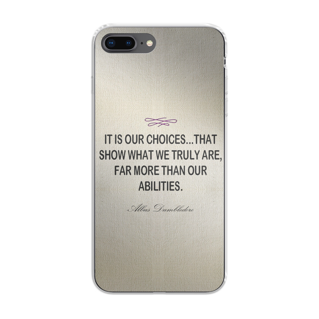 Albus Dumbledore Quote iPhone 8 Plus Case