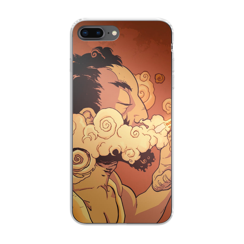 Artistic Psychedelic Smoke iPhone 8 Plus Case