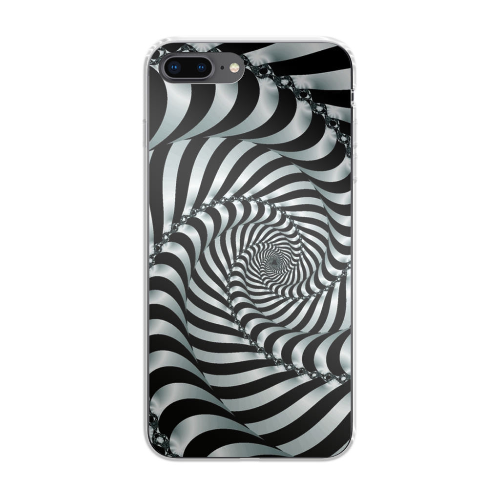 Artistic Spiral 3D iPhone 8 Plus Case