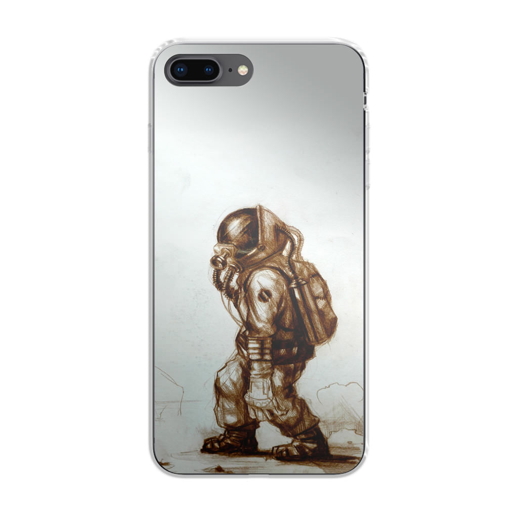 Astronaut Heavy Walk iPhone 8 Plus Case