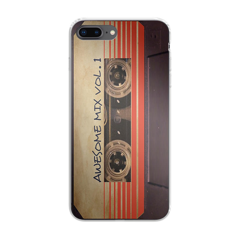 Awesome Mix Vol 1 Cassette iPhone 8 Plus Case