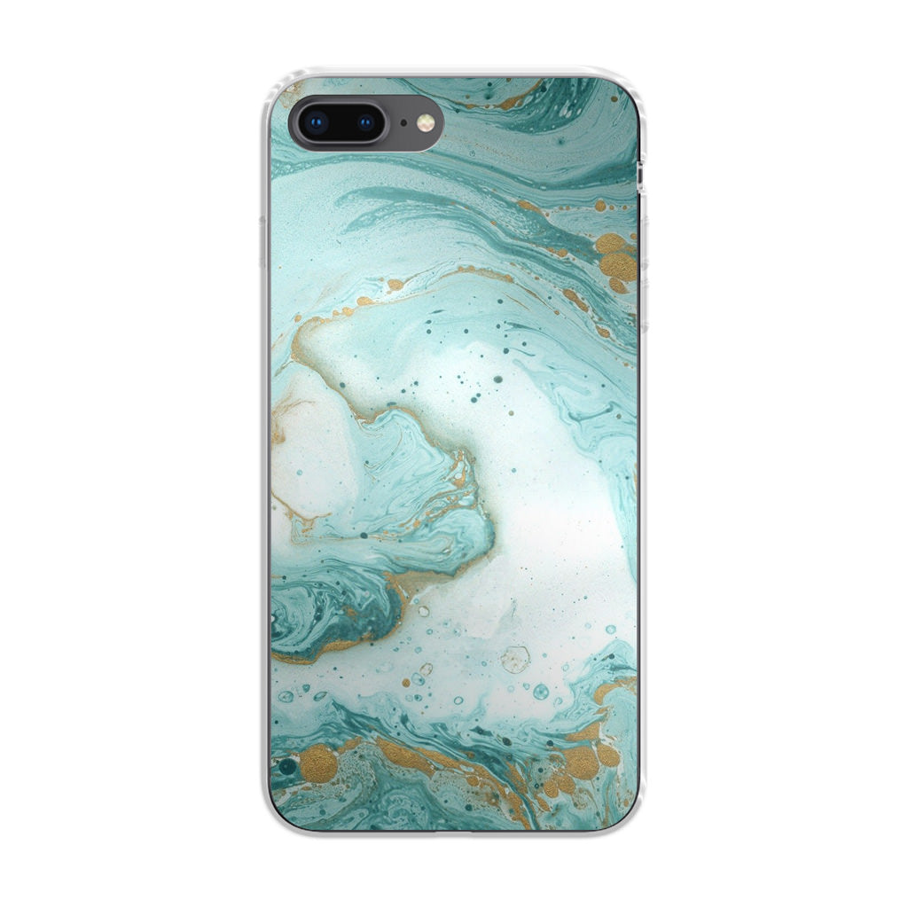 Azure Water Glitter iPhone 7 Plus Case