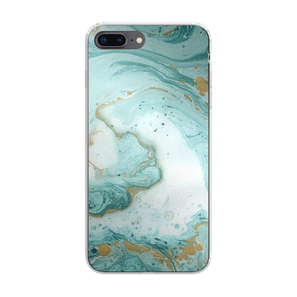 Azure Water Glitter iPhone 8 Plus Case