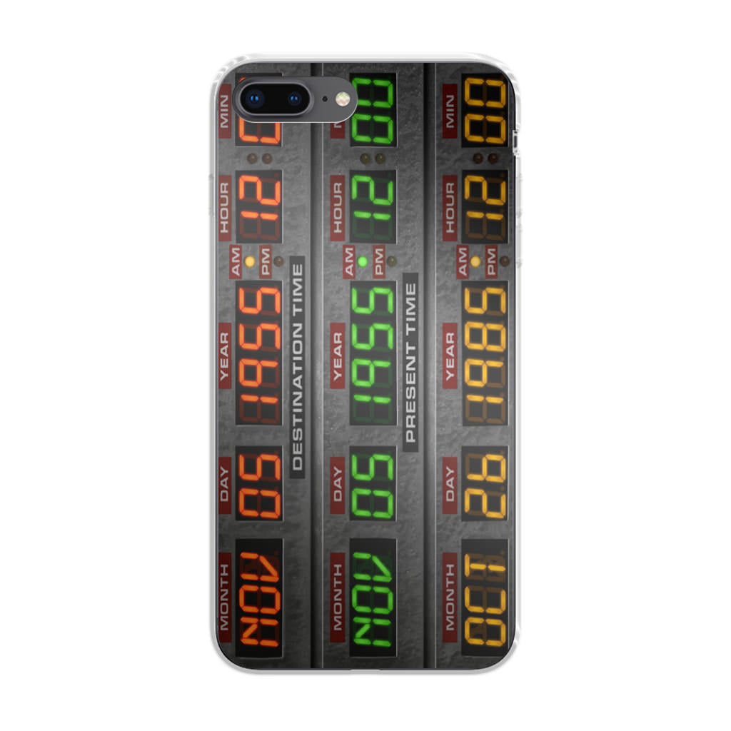 Back To The Future Time Circuits iPhone 7 Plus Case