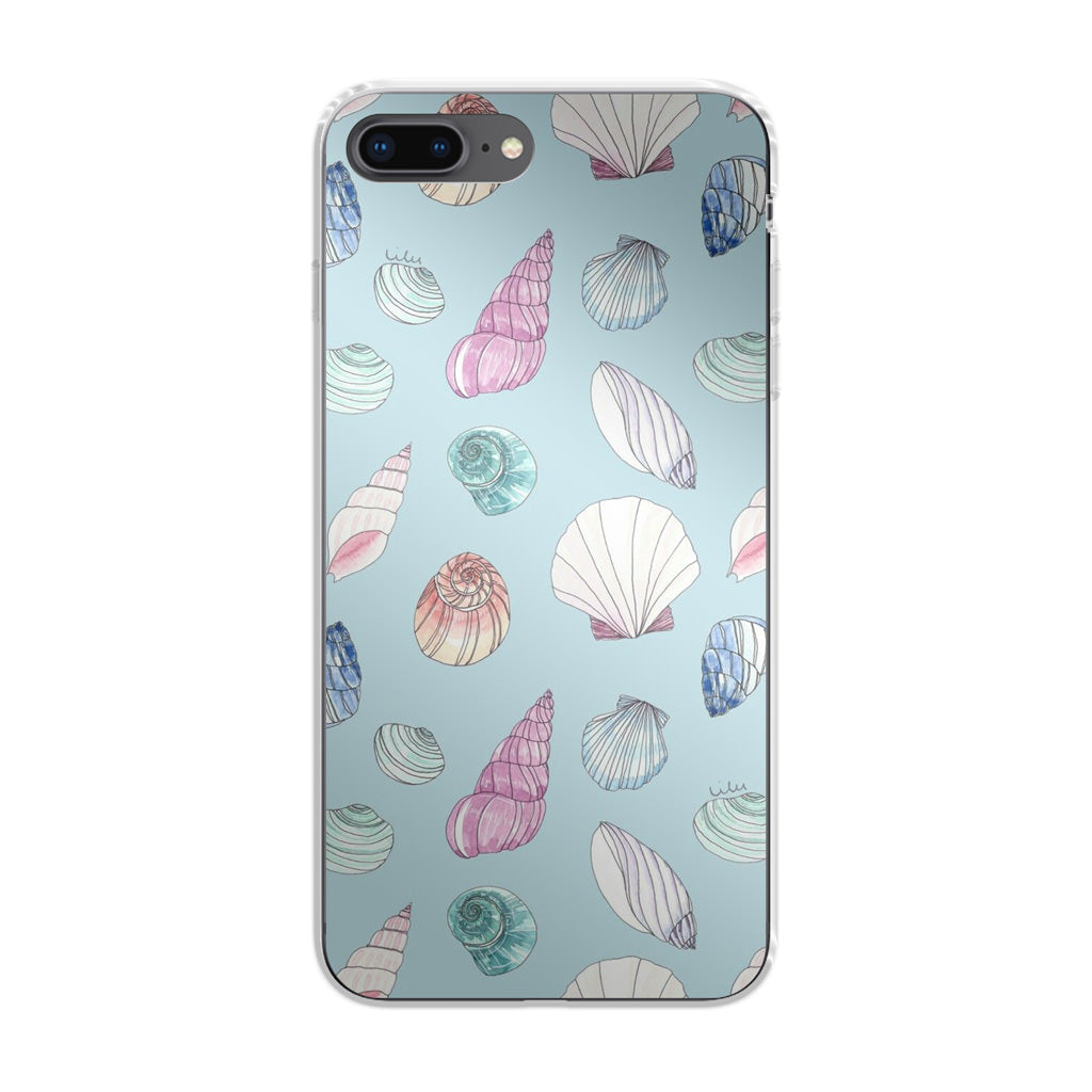 Beach Shells Pattern iPhone 8 Plus Case