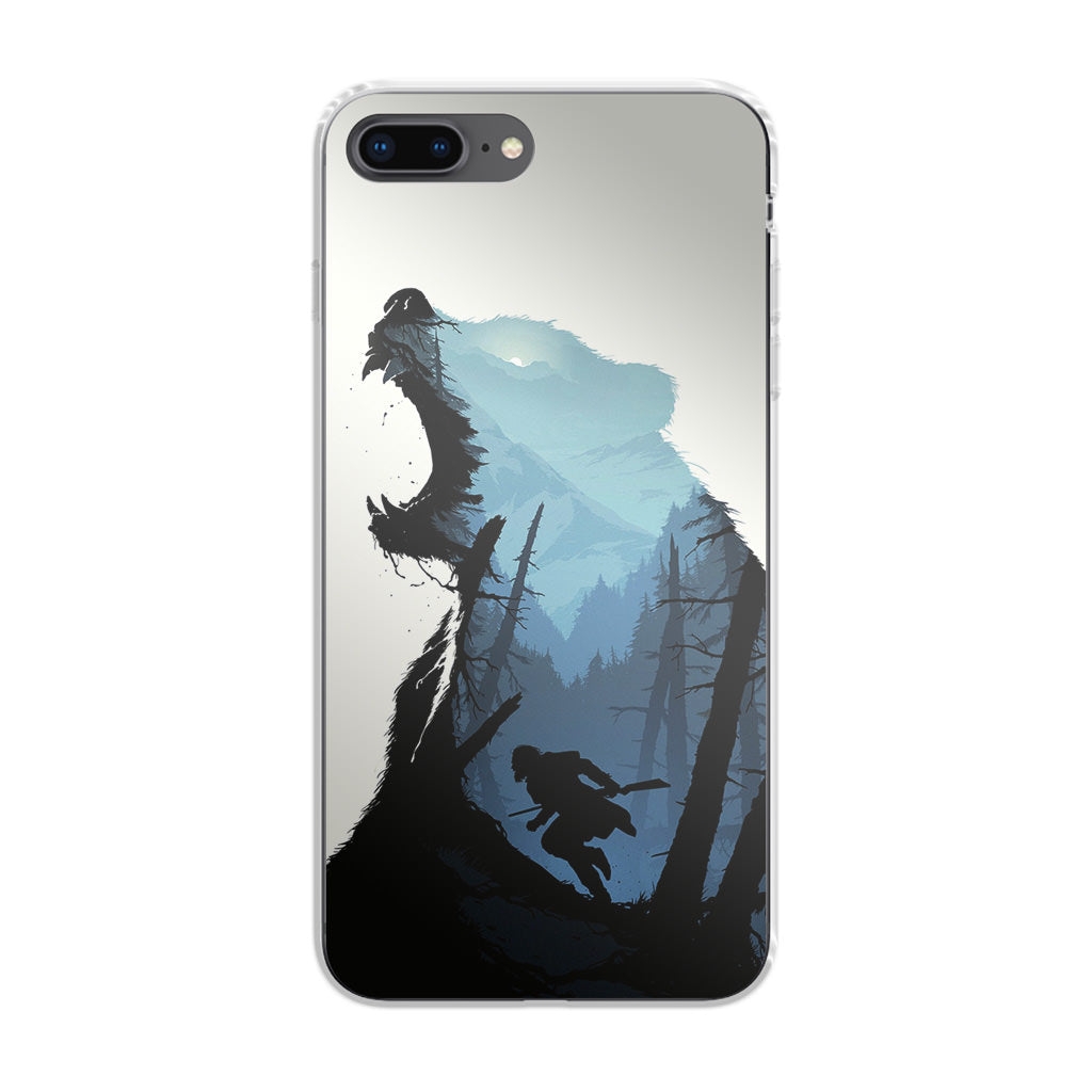 Bear Hunter Art iPhone 7 Plus Case