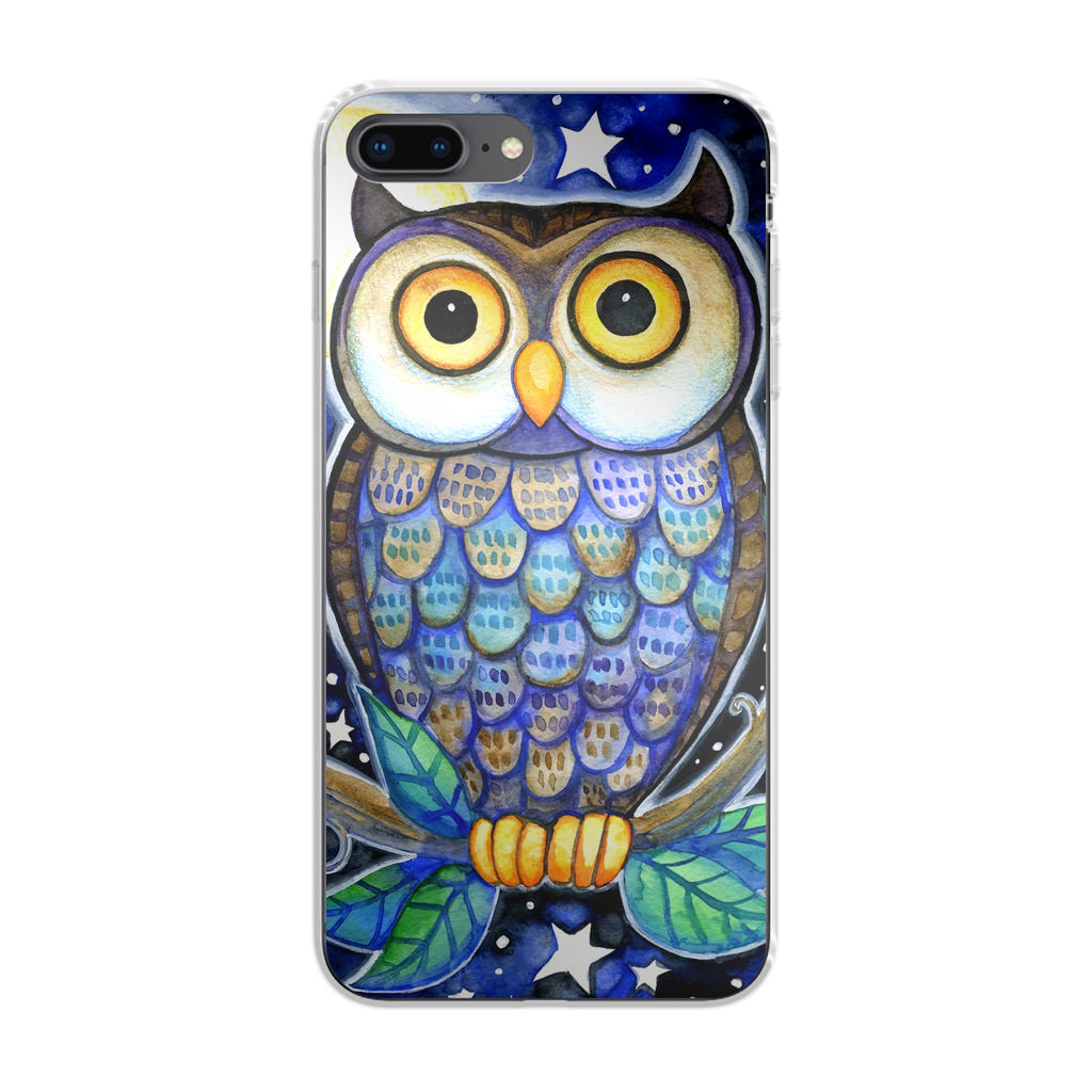 Bedtime Owl iPhone 8 Plus Case