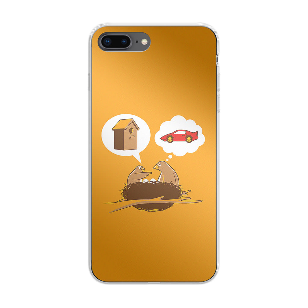 Bird Life Priorities iPhone 8 Plus Case