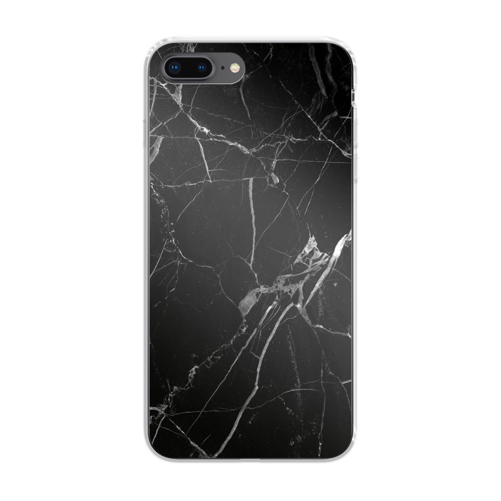 Black Marble iPhone 8 Plus Case