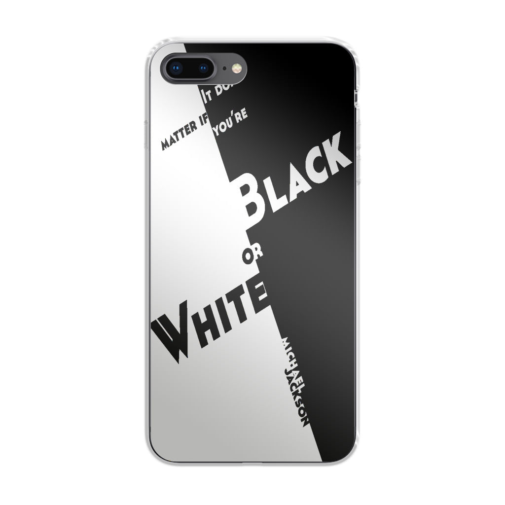 Black Or White Michael Jackson iPhone 8 Plus Case