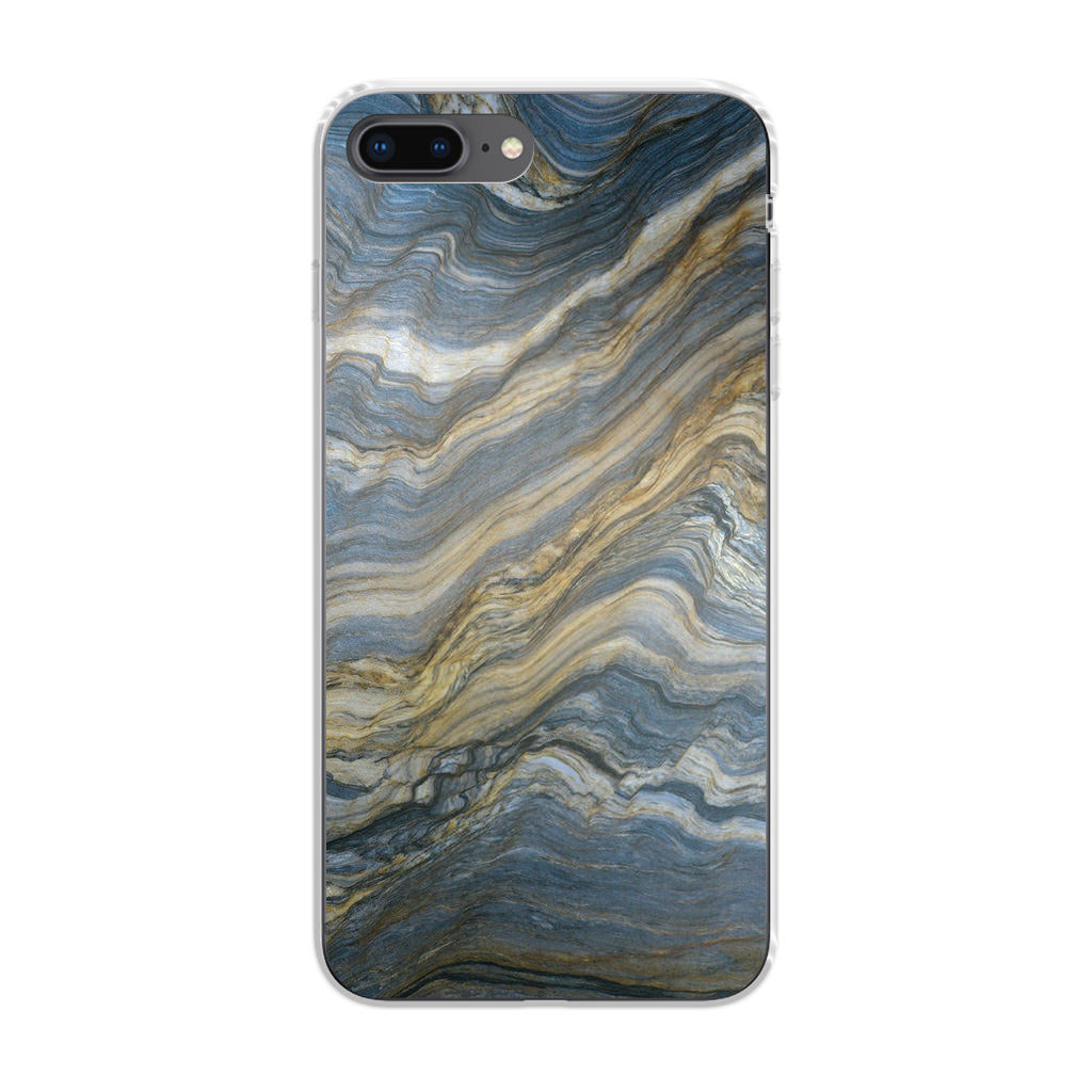 Blue Wave Marble iPhone 8 Plus Case