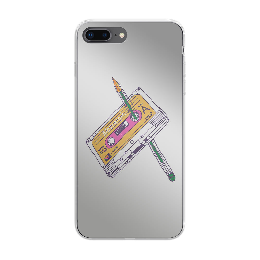 Cassete Tape Old iPhone 8 Plus Case