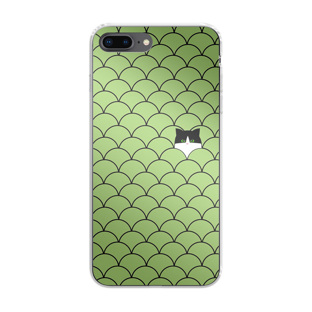 Cat Circles iPhone 8 Plus Case