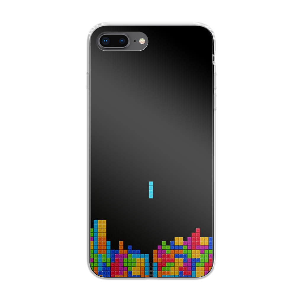 Classic Video Game Tetris iPhone 8 Plus Case