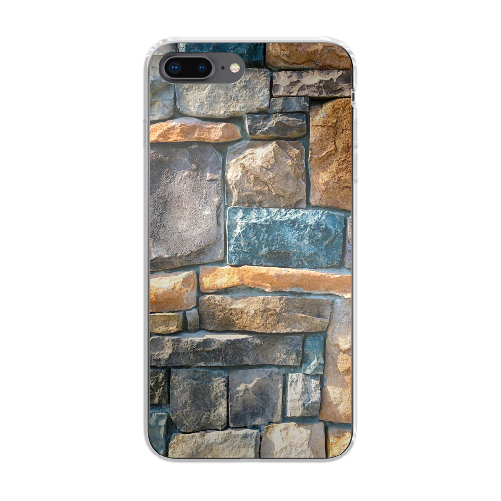 Colored Stone Piles iPhone 8 Plus Case