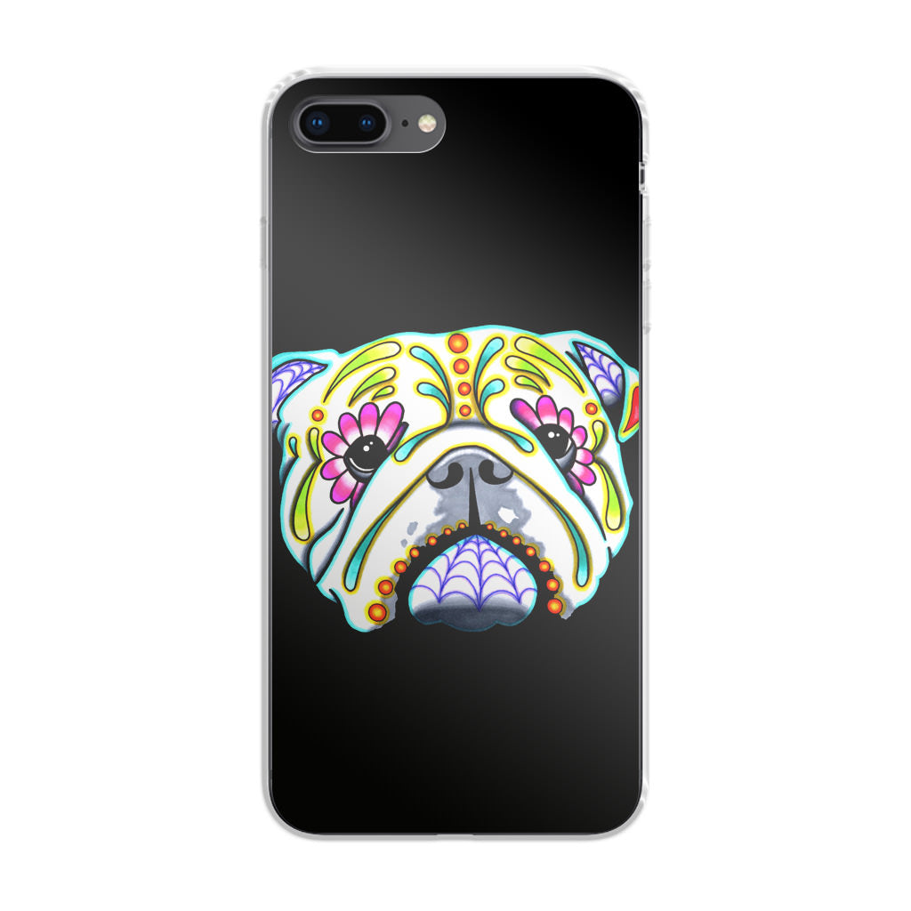 Colorful Bulldog Art iPhone 7 Plus Case