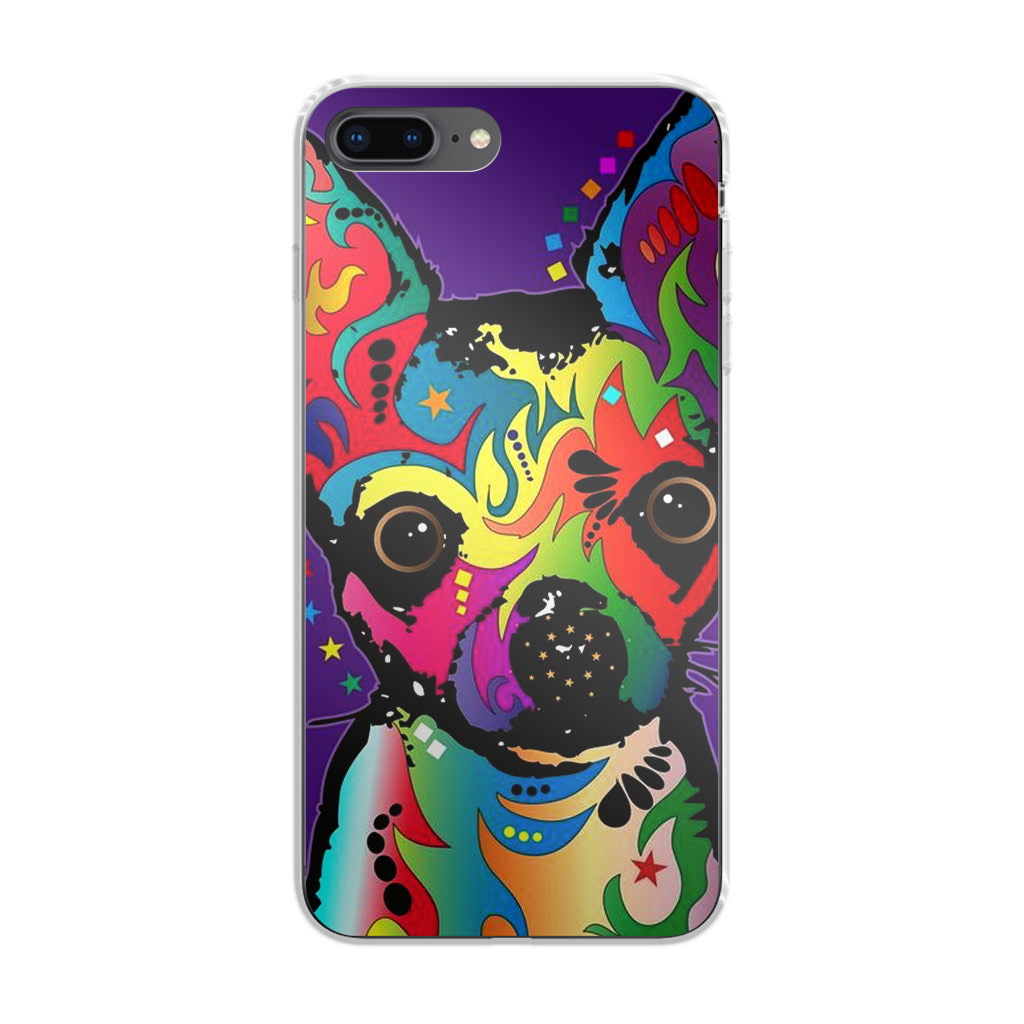 Colorful Chihuahua iPhone 8 Plus Case