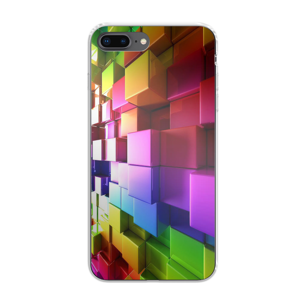 Colorful Cubes iPhone 8 Plus Case