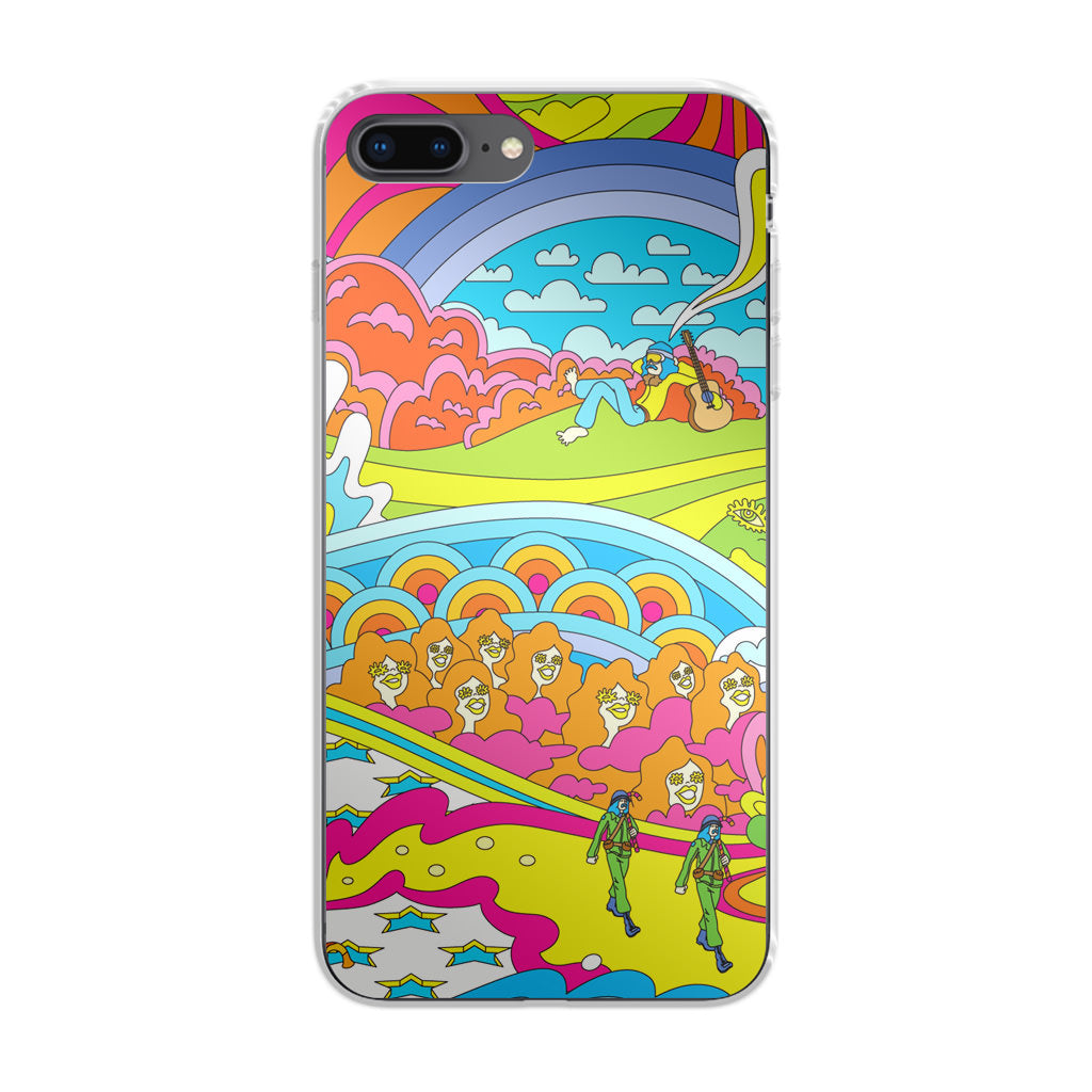 Colorful Doodle iPhone 8 Plus Case