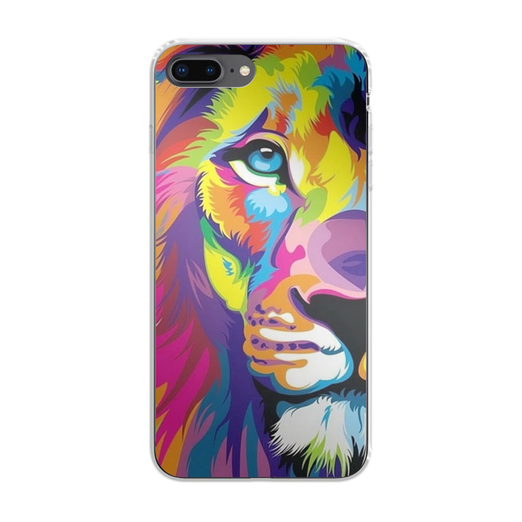 Colorful Lion iPhone 7 Plus Case