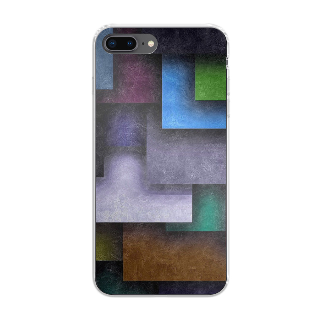 Colorful Rectangel Art iPhone 7 Plus Case