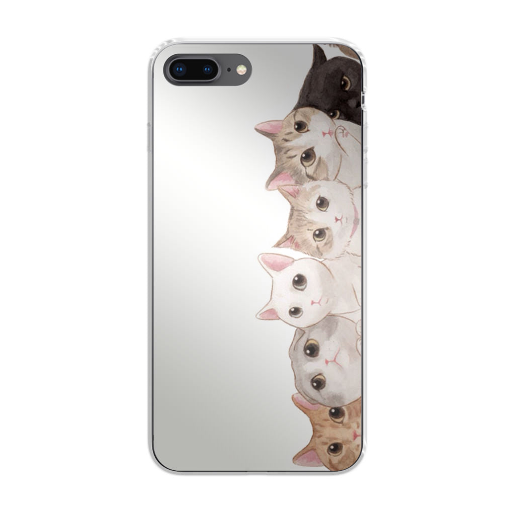 Cute Cats Vertical iPhone 8 Plus Case