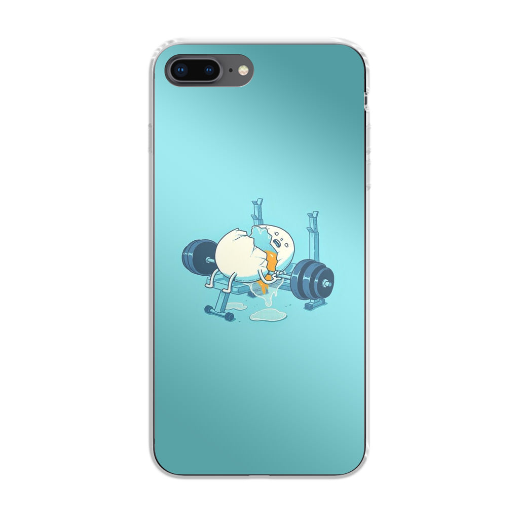 Egg Accident Workout iPhone 8 Plus Case