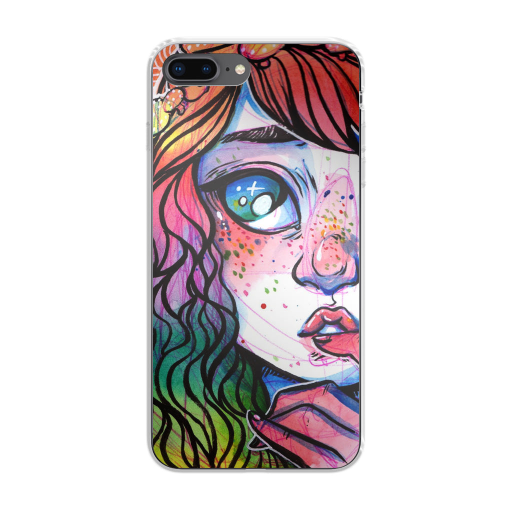 Eyes And Braids iPhone 8 Plus Case