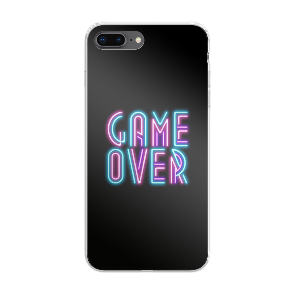 Game Over Neon iPhone 8 Plus Case