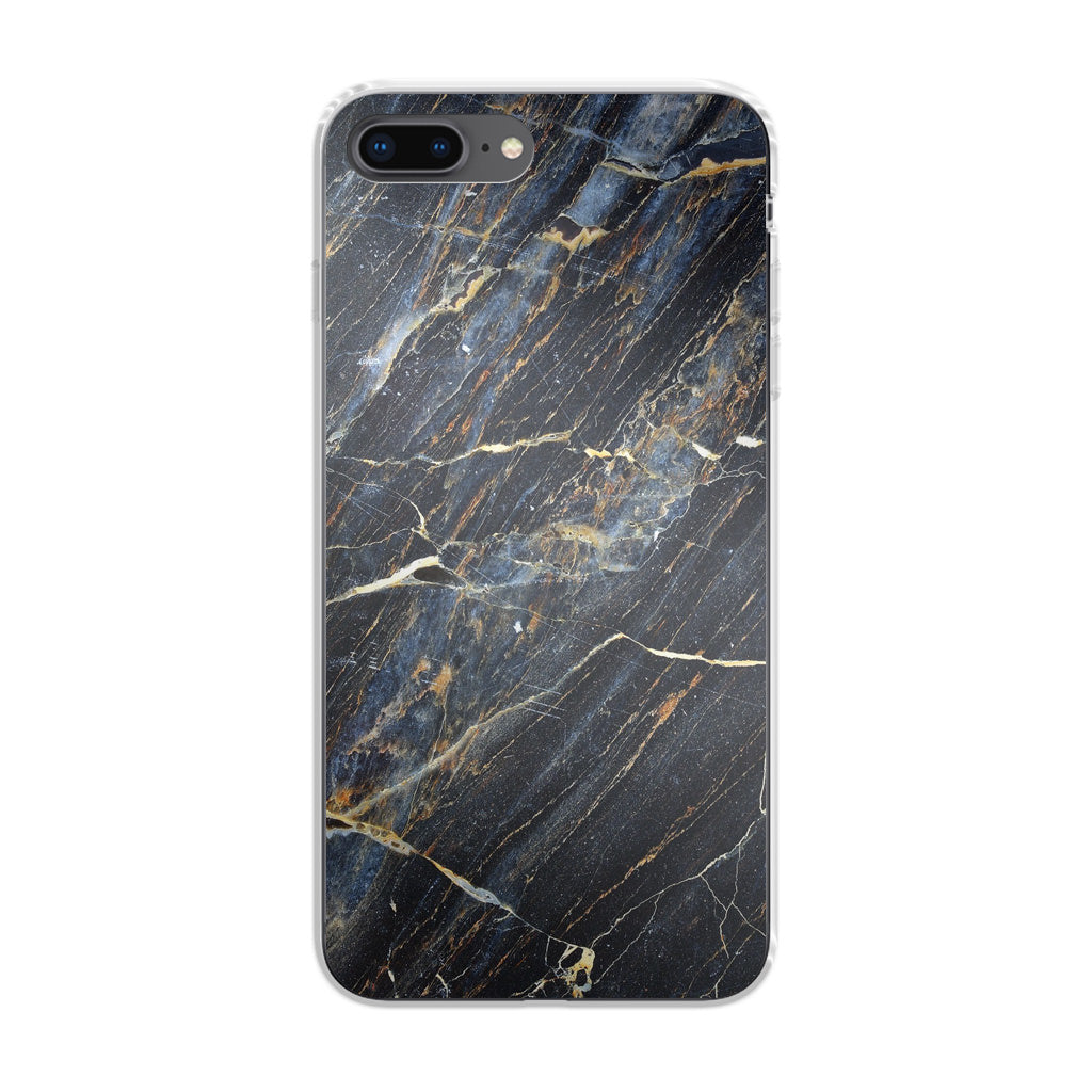 Golden Black Marble iPhone 8 Plus Case