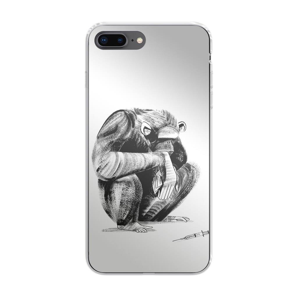 Guinea Chimp iPhone 8 Plus Case