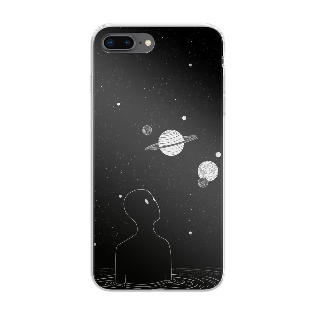 Hello Saturn iPhone 8 Plus Case