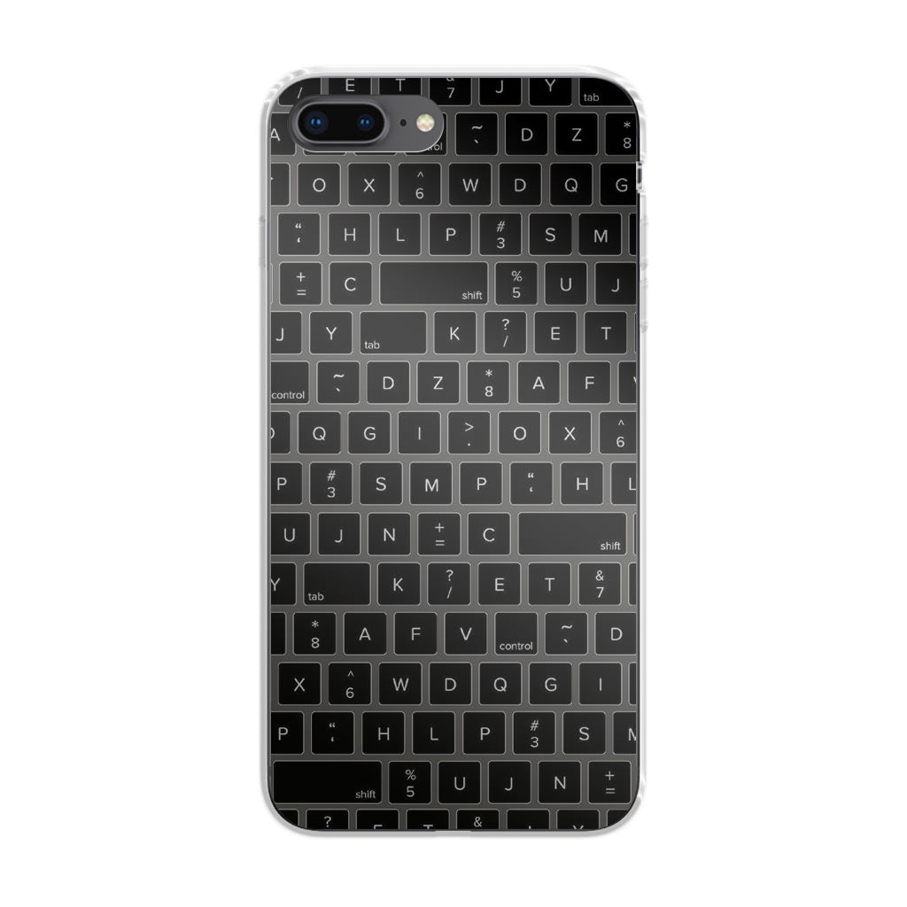 Keyboard Button iPhone 8 Plus Case