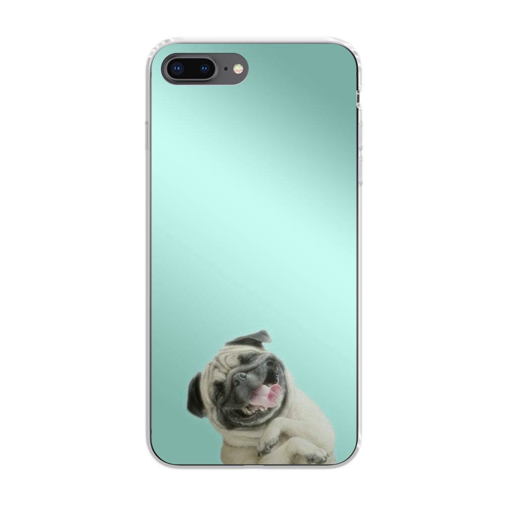 Laughing Pug iPhone 8 Plus Case