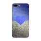 Love Glitter Blue and Grey iPhone 7 Plus Case