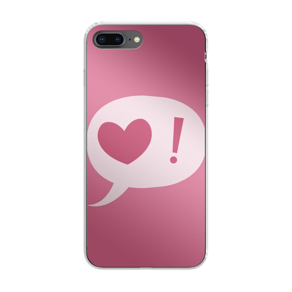 Love Pink iPhone 8 Plus Case