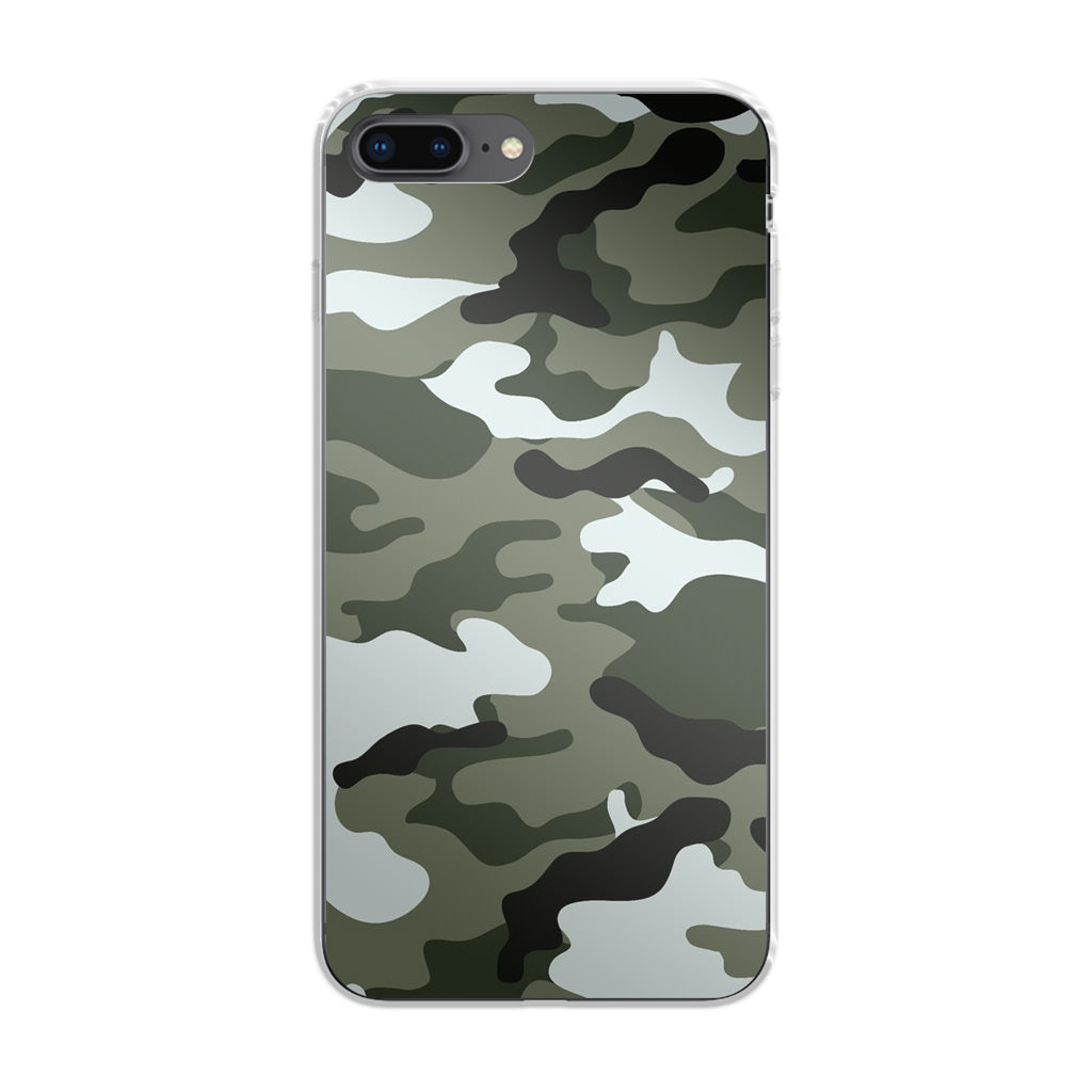 Military Green Camo iPhone 7 Plus Case