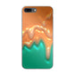 Orange Paint Dripping iPhone 7 Plus Case