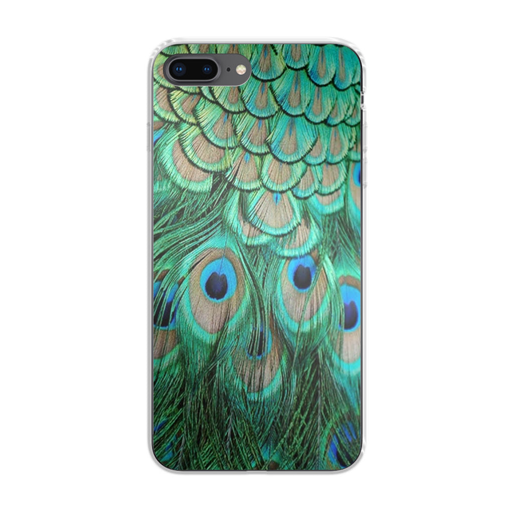 Peacock Feather iPhone 8 Plus Case