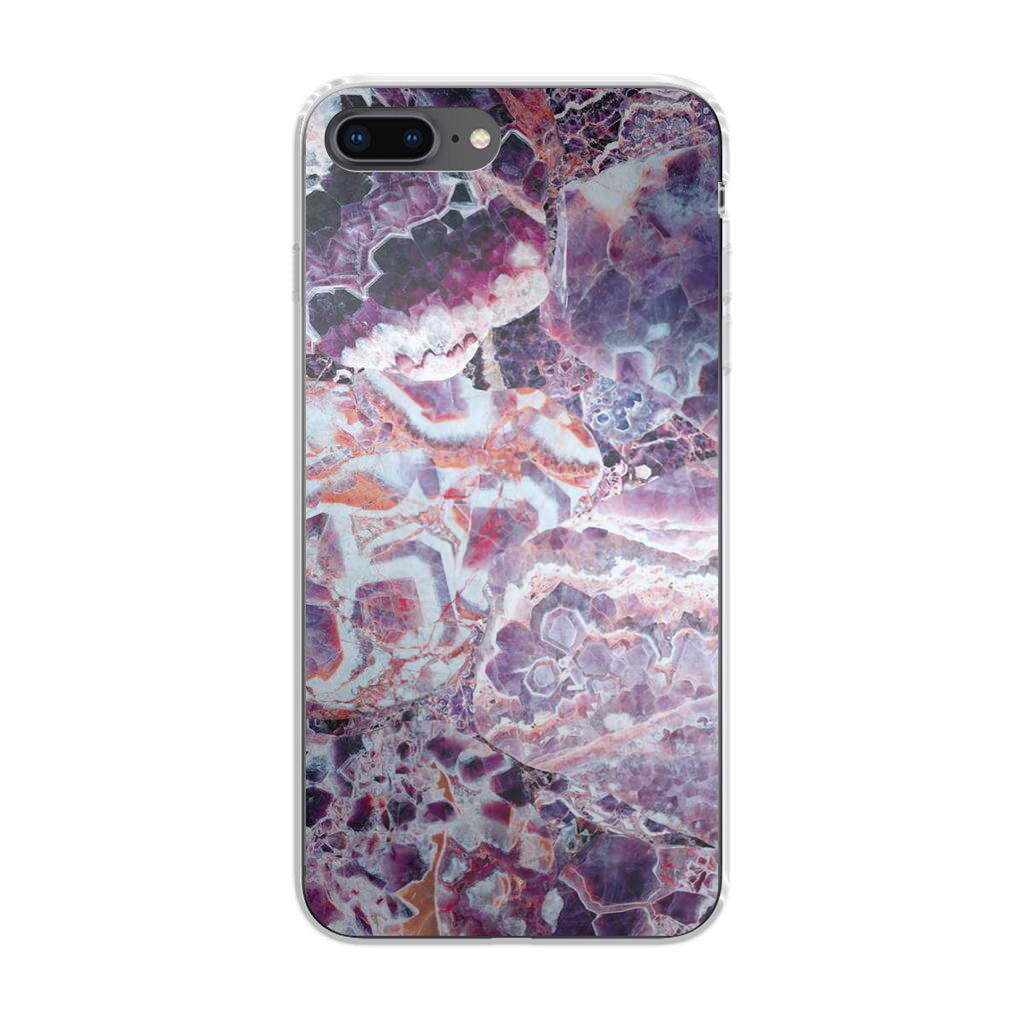 Purple Marble iPhone 8 Plus Case