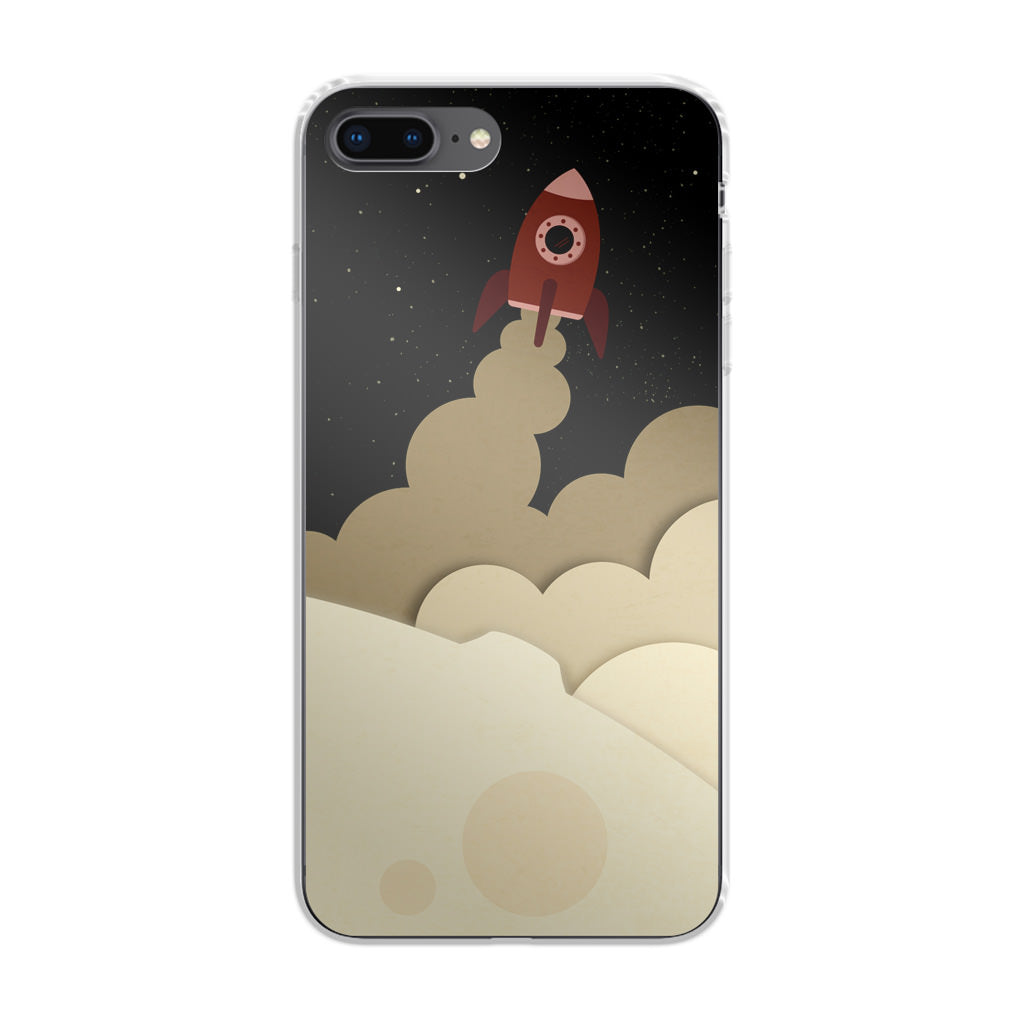 Rocket Ship iPhone 8 Plus Case